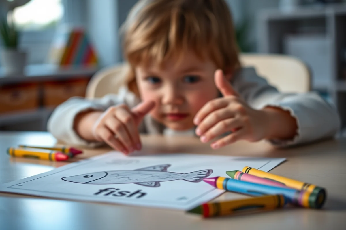 for kids fish drawing — For Kids Fish Drawing (step by step)