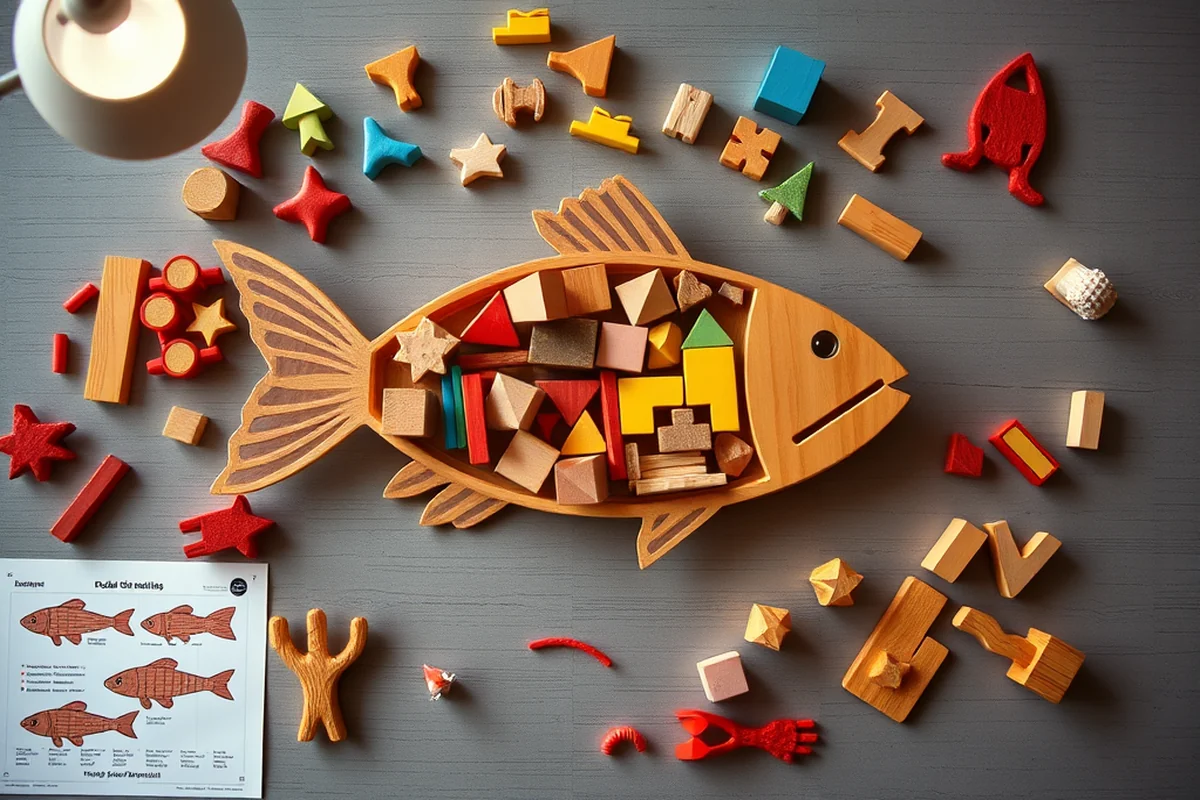 for kids fish drawing — For Kids Fish Drawing (the finished result)