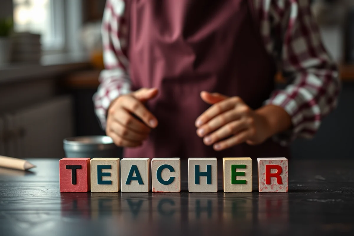 teacher cooking apron — Teacher Cooking Apron (step by step)