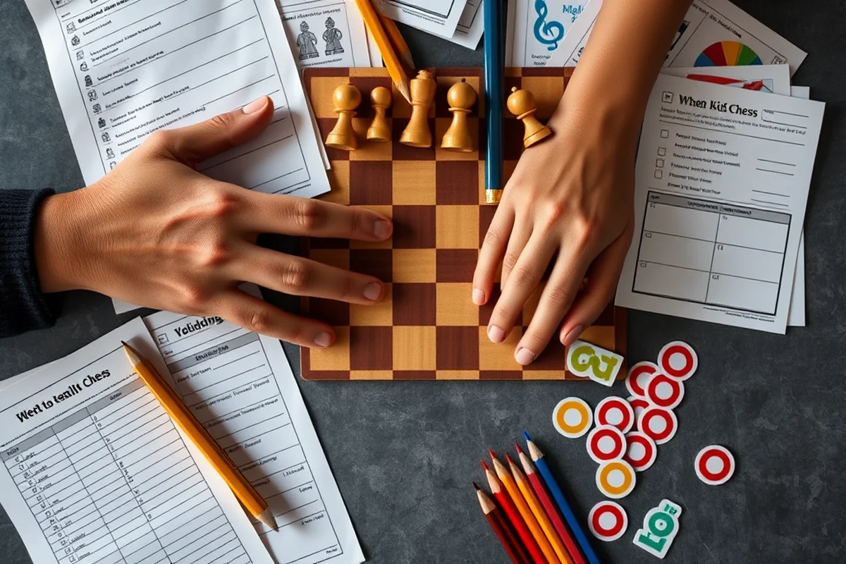 when to teach kids chess — When To Teach Kids Chess (the finished result)