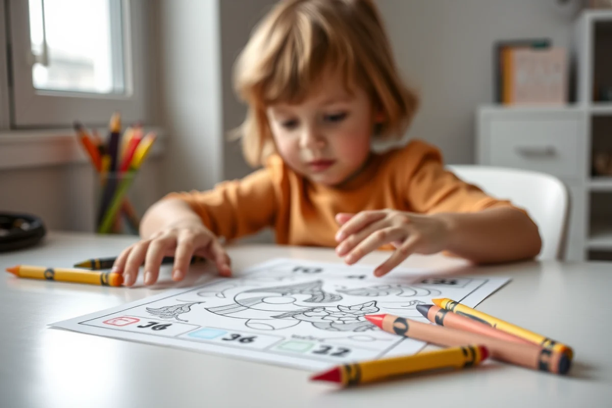 color by number kids — Color By Number Kids (step by step)