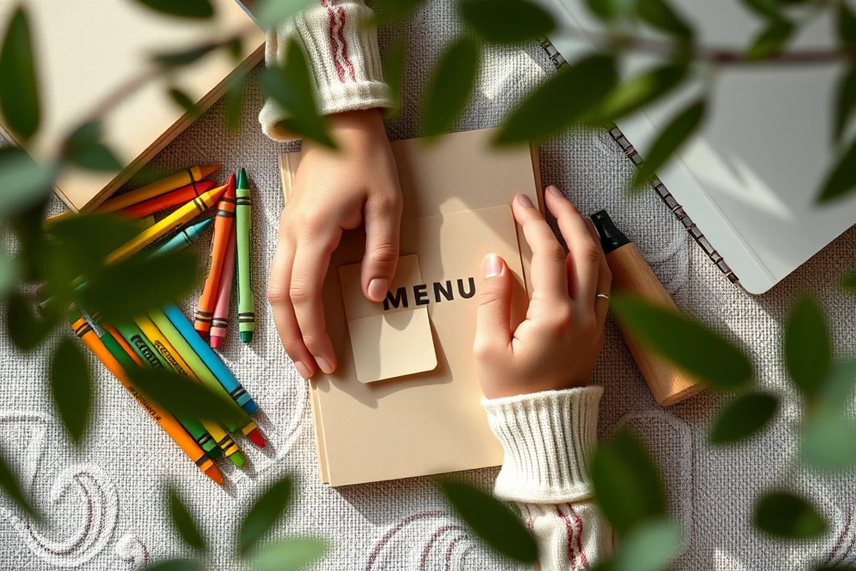 flower child menu — Flower Child Menu (the finished result)