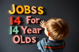 Jobs For 14 Year Olds