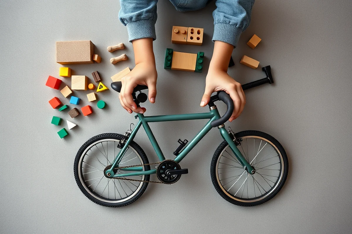 the kids with a bike — The Kids With A Bike (the finished result)