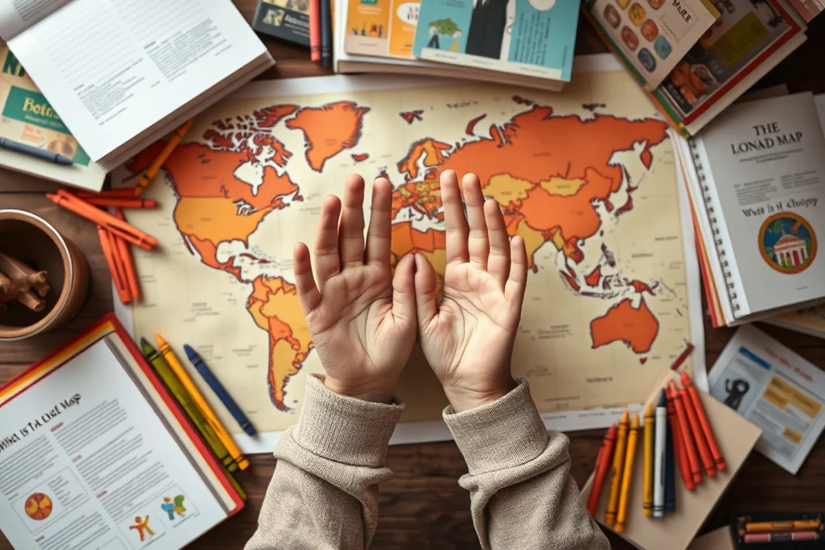 what is a world map for kids — What Is A World Map For Kids (the finished result)