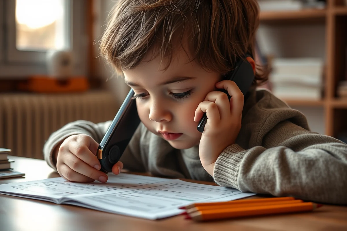 kid on a phone — Kid On A Phone (step by step)